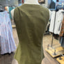 Aureum Olive Sleeveless Linen Vest
