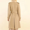 Molly bracken ash beige belted tench coat