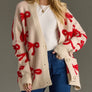 Panache Apparel Bow Cardigan