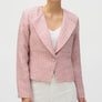 Joseph Ribkoff Weaved Pink Blazer