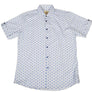 Trend S/S Blue Floating Squares Print