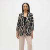 Joseph Ribkoff Wavy Patterned Blazer