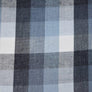 F/X Fusion S/S Melange Check - Blue/Grey