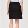 Joseph Ribkoff woven black a-line skirt