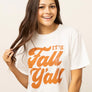Southern Grace “Fall Y’all” Burnt orange Tee