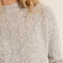 Molly Bracken Openwork Knit Sweater