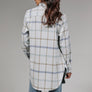 7Diamonds grey gen plaid shacket