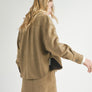 Sadie & Sage Tuscany Faux Suede Jacket