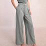 Lili Sidonio sage green pleated pants