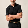 Johnnie-O Black Callan Polo