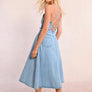 Molly Bracken Midi Denim Dress
