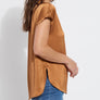 Lyssé Miri Cap Sleeve Top - Bronze