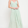 Santorini Olive Grove Maxi Dress