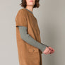 Yest phiene dark camel dress
