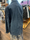 Frnch Nese Bleu Jean Blazer