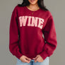 Panache Apparel Wine Crewneck