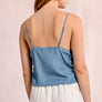 Molly Bracken Lace-Up Tencel Tank
