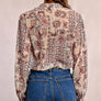Molly Bracken butterfly see through blouse