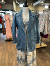 Frnch Nese Bleu Jean Blazer