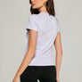 7D Violet Core Crew Tee