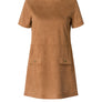 Yest phiene dark camel dress