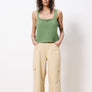 FRNCH Green Celuta Knit Top