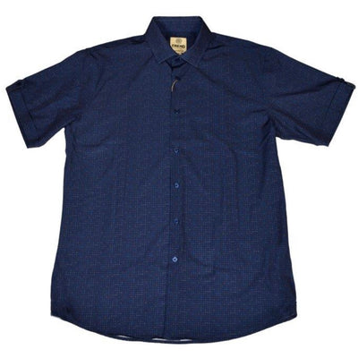 Trend S/S Navy/Royal Dot Print
