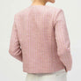 Joseph Ribkoff Weaved Pink Blazer