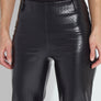 Lyssé Black Wicker Texture Pants