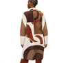 Joseph Ribkoff Absract Pattern Overcoat