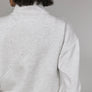 7D Lt. Grey Rev Cropped Quarter-Zip