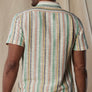 The Normal Brand sherbet stripe freshwater button up