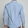 7D Gatler Long Sleeve Button Down - Dusty Blue