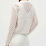 Joseph Ribkoff white/gold sweater knit cardigan