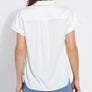 Lyssé Amaya Pull on Top - Off White