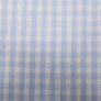 F/X Fusion Gingham Print Polo Light Blue
