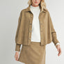 Sadie & Sage Tuscany Faux Suede Jacket