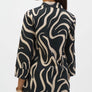 Joseph Ribkoff Wavy Patterned Blazer