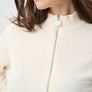 Joseph Ribkoff Birch High Neck Zip