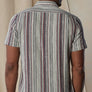The Normal Brand Americana stripe freshwater button up