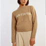 Lili sidonio beige artiste sweater