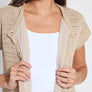 Lyssé Brisa Linen Mesh Cardigan
