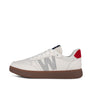 Woden Frode Leather Red/Navy Sneakers