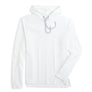 Johnnie-O Hoppin Ribbed Hoodie - White