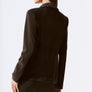 Joseph Ribkoff black studded fitted blazer