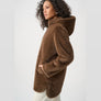 Joseph Ribkoff Hooded Faux Fur Coat