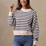 The Normal Brand Maritime Striped Crew Sweater