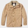 The Normal Brand tan canvas core coat