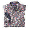 Johnston & Murphy multi-colored vine pattern dress shirt