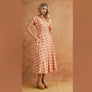 Strut & Bolt Chainlink Print Midi Dress